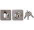 Завертка с ключом PALIDORE lock ols (r) hh key, никель 98761372 1