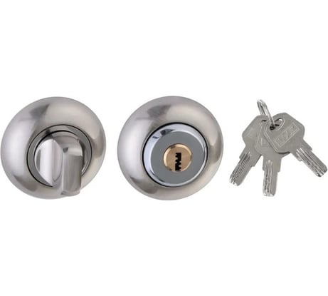 Завертка с ключом PALIDORE lock ol hh key, никель 98761368