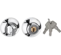 Завертка с ключом PALIDORE lock ol pc key, хром 98761369