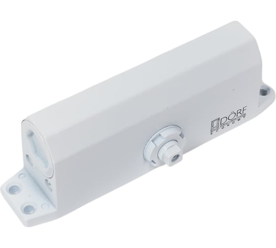 Дверной доводчик DORF economy l-8224 110 кг, белый, 1 к - 1 шт. eco L8224_white_eco