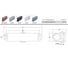 Дверной доводчик DORF economy l-8223 80 кг, белый, 1 к - 1 шт. eco L8223_white_eco 8
