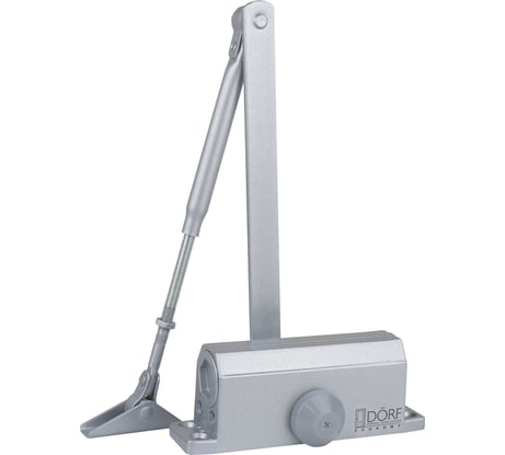 Дверной доводчик DORF economy l-8222 45 кг, серебро, 1 к - 1 шт. eco L8222_siver_eco