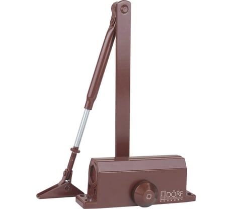 Дверной доводчик DORF economy l-8222 45 кг, коричневый, 1 к - 1 шт. eco L8222_brown_eco