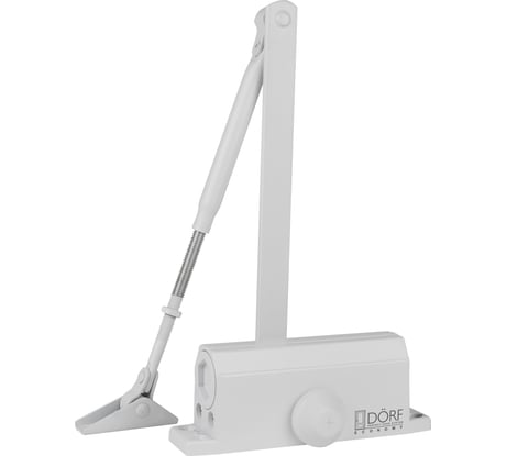 Дверной доводчик DORF economy l-8222 45 кг, белый, 1 к - 1 шт. eco L8222_white_eco