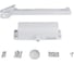 Дверной доводчик DORF economy l-8222 45 кг, белый, 1 к - 1 шт. eco L8222_white_eco 2