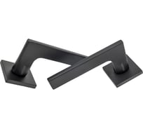 Дверные ручки Вантаж алюминиевые, черный черный V89BL-2 SL