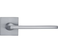 Дверные ручки Вантаж алюминиевые, матовый хром V89L-2 SL