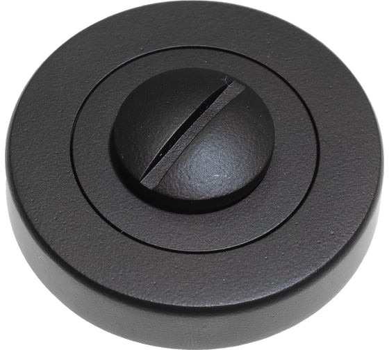 Поворотная кнопка Doorlock dl m08/y black matt черная матовая, a=35-42 мм, шток 5/8 мм 73780