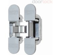 Скрытая петля Cemom Moatti cemom estetic w 978/a 3d матовый хром, регулируемая, вес полотна 60кг, 23x95мм 51536