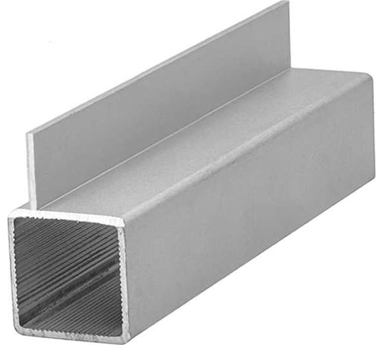 Квадратная труба с ребром АЛТЕРВИА 25x25 A252511X1500 1