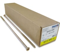 Шурупы Simpson Schmid StarDrive GPR 8.0x400/100 SK TX40 желтый цинк, потайной, 75 шт. 5834740804000070
