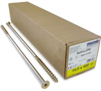 Шурупы Simpson Schmid StarDrive GPR 10.0x400/100 SK TX40 желтый цинк, потайной, 50 шт. 5834741004000001