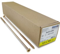 Шурупы Simpson Schmid StarDrive GPR 8.0x360/100 SK TX40 желтый цинк, потайной, 75 шт. 5834740803600070