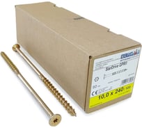 Шурупы Simpson Schmid StarDrive GPR 10.0x240/100 SK TX40 желтый цинк, потайной, 50 шт. 5834741002400001