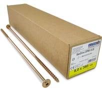 Шурупы Simpson Schmid StarDrive GPR 8.0x380/100 TK TX40 жёлтый цинк, тарелка, 50 шт. 5833740803800070