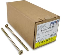 Шурупы Simpson Schmid StarDrive GPR 6.0x160/64 TK TX30 жёлтый цинк, тарелка, 50 шт. 5833740601600001