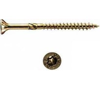 Конструкционный саморез КРЕП-КОМП потайной Torx, желтый цинк, 4.5x50 мм, 200 шт. скт4550