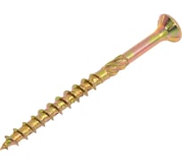 Конструкционный саморез КРЕП-КОМП потайной Torx, желтый цинк, 3.5x45 мм, 500 шт. скт3545