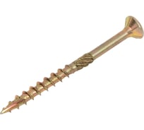 Конструкционный саморез КРЕП-КОМП потайной Torx, желтый цинк, 4.0x50 мм, 200 шт. скт450