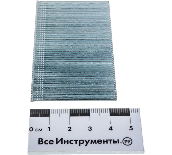Гвозди для пневматического нейлера (16GA, сечение 1,6х1,4, длина 45 мм, 2500 шт.) MATRIX 57613