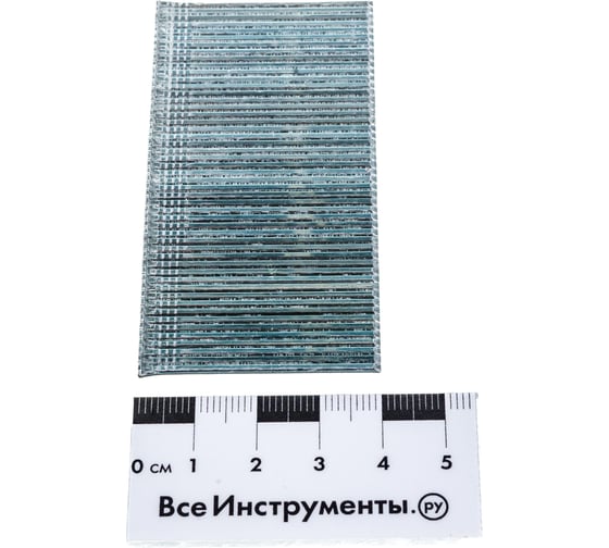 Гвозди для пневматического нейлера (16GA, сечение 1,6х1,4, длина 40 мм, 2500 шт.) MATRIX 57611