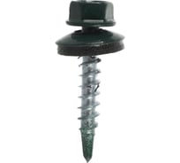 Кровельный саморез ГОСКРЕП 4.8х28 RAL 6005 зеленый мох, 70 шт., пл.конт. 280 мл 2-0017320