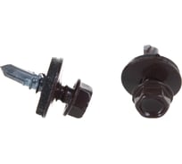 Кровельный саморез ГОСКРЕП 5.5х19 RAL 8017 коричневый шоколад, 300 шт., б.пл.конт. 1000 мл 2-0017050