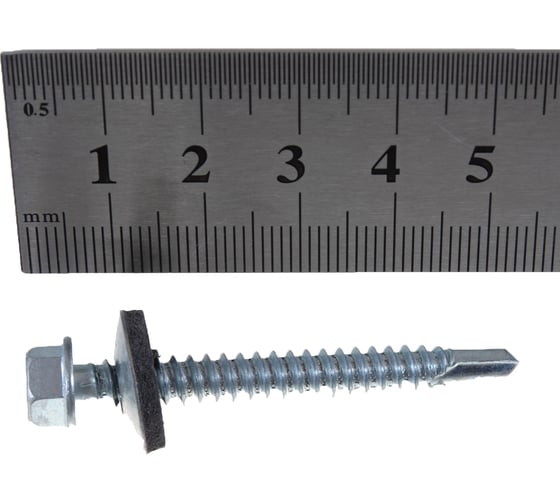 Кровельный саморез ГОСКРЕП ZP 5.5х51, 35 шт., пл.конт 280 мл 2-0010880