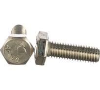 Болт ГОСКРЕП DIN 933 с шестигр. гол. с полн. рез. 10х30 А2 20 шт., пласт. конт. 10-0015370
