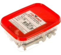 Болт ГОСКРЕП DIN 933 с шестигр. гол. с полн. рез. 8х40 А2 30 шт., пласт. конт. 10-0015620