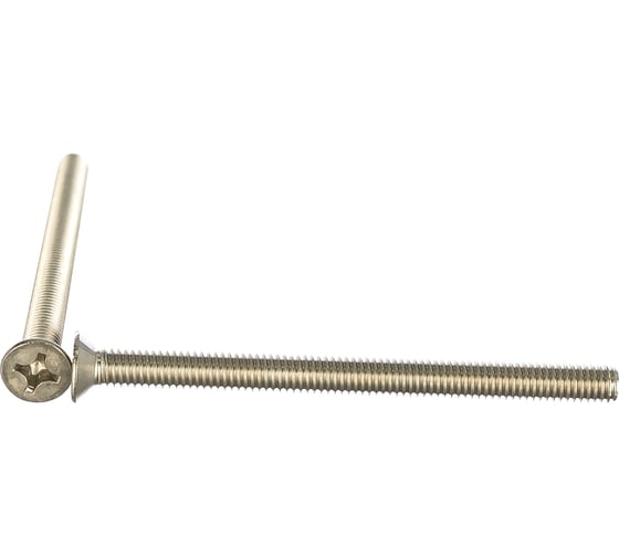 Винт ГОСКРЕП DIN 965 с пот. гол. 6х80 нержав. сталь 40 шт., пласт. конт. 10-0023450 1