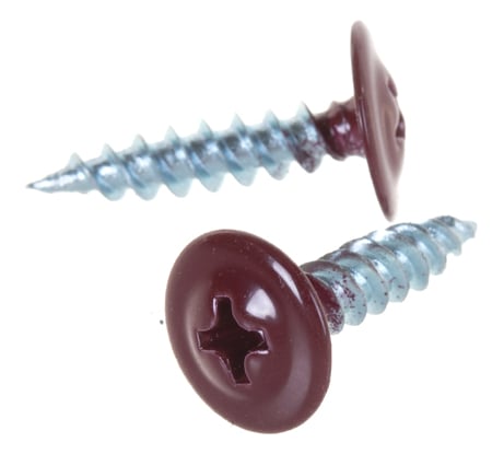 Саморез ГОСКРЕП ПШ 4,2х19 RAL 3005 винно-красный, 300 шт. 1-0017210