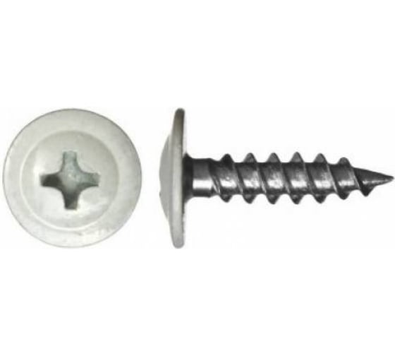 Саморез ГОСКРЕП ПШ 4,2х19 RAL 9003 300 шт. 1-0017240 1