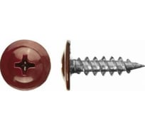 Саморез ГОСКРЕП ПШ 4,2х25 RAL 3005 винно-красный, 250 шт. 1-0017250