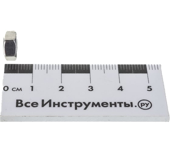 Шестигранная гайка ГОСКРЕП DIN 934 М6 нержав. сталь 200 шт., пласт. конт. 10-0023700