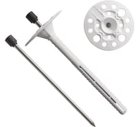 Дюбель для изоляции Госкреп с металлическим гвоздём 10х220 25 шт. 4-0014000