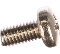 Винт Tech-Krep DIN7985 5X10 ЦИЛ.ГОЛ. КРЕСТ нерж.ст. A2, 10 шт. 141718