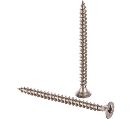 Универсальный шуруп с потайной головкой Tech-Krep 5х60 нерж.ст. А2 4шт 141814