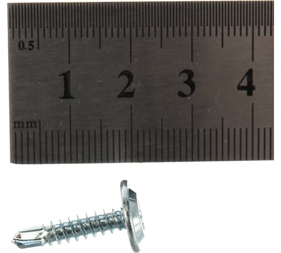 Саморез BULLIT ШСММ прессшайба сверло 4.2x19 200 шт. 14-0019100