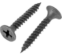 Саморез VIPкрепеж черный, 3,5х25, мелкая резьба, 28 шт. 10004 VIPS