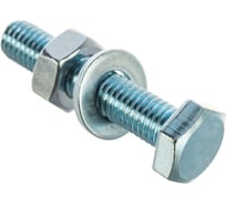 Набор VIPкрепеж болт с шестигранной головкой, полная резьба, DIN 933, 8х100, 2 шт. 27880 VIP