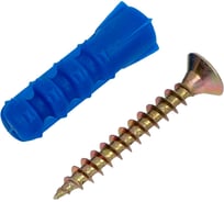 Набор крепления плинтусов VIPкрепеж 8х30, дюбель ежик, 22 шт. 23012 VIPL