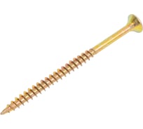 Шуруп VIPкрепеж жёлтый цинк, 6,0x90, 75 шт. 41412 VIPL