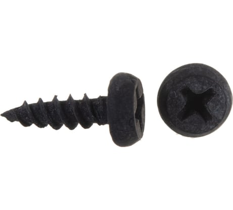 Саморез VIPкрепеж клоп, чёрный, острый, 3,5х11, 650 шт. 40201 VIPL