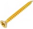 Шуруп VIPкрепеж жёлтый цинк, 4,0x40, 380 шт. 41344 VIPS 2