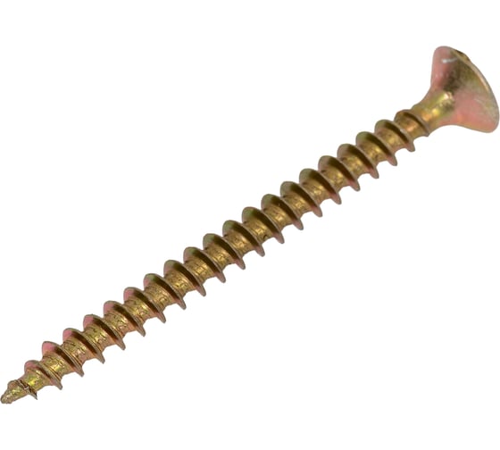 Шуруп VIPкрепеж жёлтый цинк, 4,5x50, 210 шт. 41368 VIPL 1