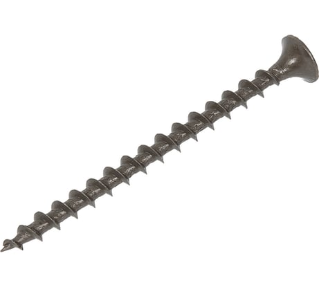 Саморез VIPкрепеж черный, 3,5х51, крупная резьба, 45 шт. 20116 VIPZ