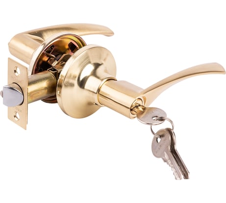 Защелка Marlok ЗВ2-01 ключ, матовое золото 028310