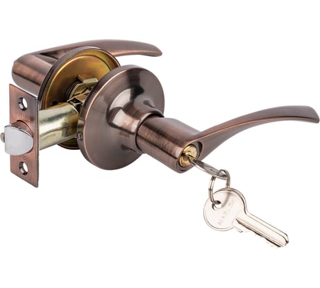 Защелка Marlok ЗВ2-01 ключ, медь 002971