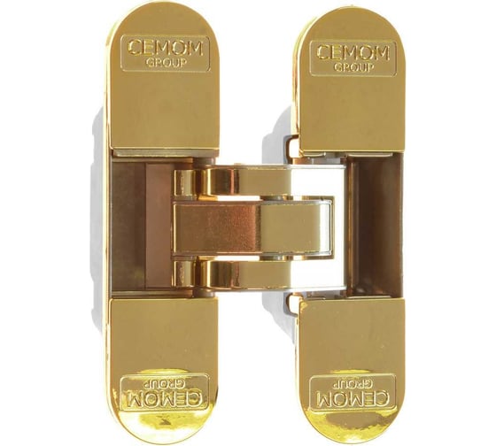 Скрытая петля Cemom Moatti cemom estetic 80/a 3d 8031 латунь, регулируемая, вес полотна 80 кг, 29x111,5 мм 51524